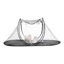 Pet Playpen for Cats - Outdoor Foldable Breathable Exercise Pen, Portable Dog and Cat Tent for Small Pets, 60x60x36 cm