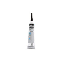 Pebeo 147-001 20 ml Setasilk Silk Painting Colourless Water Based Gutta Tube, Transparent