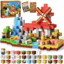 Goody King Magnetic Building Blocks, 120Pcs Magnetic Tiles Stacking for kids Boys and Girls Aged 3 4 5 6 7 8 Years Old Learning Educational Toys as A