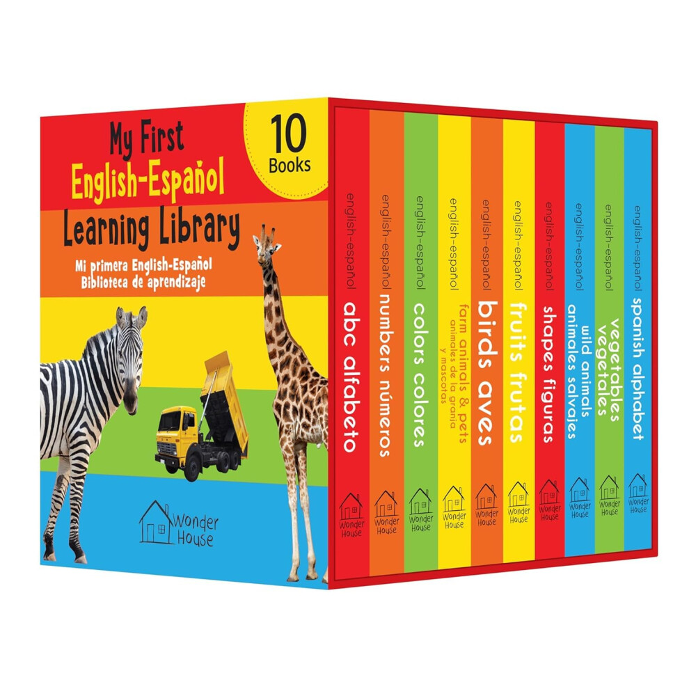 My First English - Español Learning Library: 10 Board Books