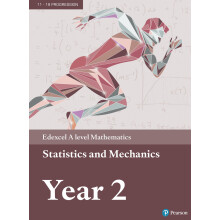 Pearson Edexcel A level Mathematics Statistics & Mechanics Year 2 Textbook + e-book (A level Maths and Further Maths 2017)