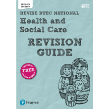 Pearson REVISE BTEC National Health and Social Care Revision Guide inc online edition - for 2025 exams