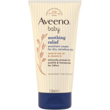 Aveeno Baby Soothing Relief Emollient Cream (1x 150ml), Unsc