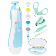 Qunlions life Baby Nail Trimmer Electric-12 in 1 Baby Nail C