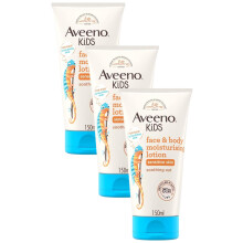 Aveeno Baby Kids Face & Body Moisturising Lotion (Pack of 3)