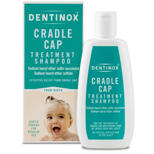 Dentinox Cradle Cap Treatment Shampoo for Babies, 125 millil