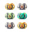 Tommee Tippee Tommee Tippee Fun Soothers, 18-36m, 6 Pack, Symmetrical Sili 1