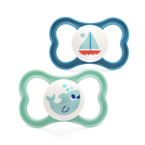 MAM MAM Air Soothers | 18-36 Months | 2 Pack | Comes in Dummy St