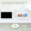 Blemil BabyMonitor with Camera and Audio, 6'' IPS Screen Bab 3