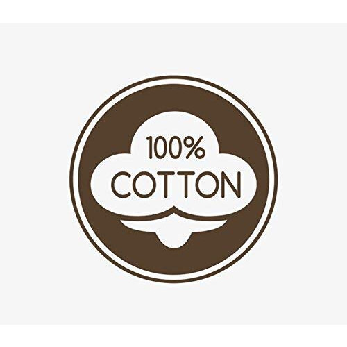 Sasma Home - 2 x Cot Fitted Sheets 120x60cm - 100% Cotton, S 1