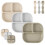 PandaEar 3 Pack Baby Suction Plates for Weaning with Spoons, 1