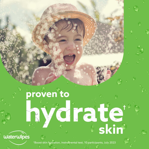 WaterWipes WaterWipes Sensitive+ Hydrating Boost Wipes, 720 Count (12 P 2