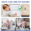 Septeamay Cupboard Locks for Children 8 Pack, Child Locks fo 3