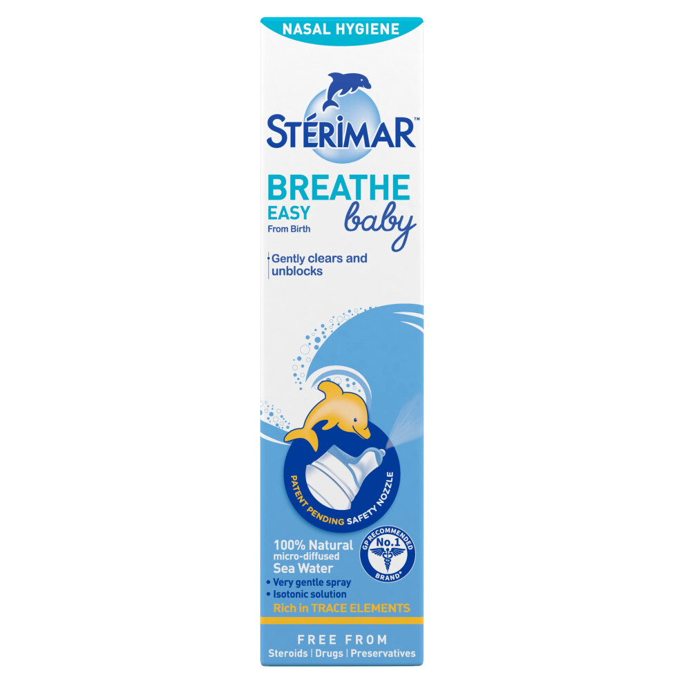 Stérimar Baby Nasal Hygiene Spray, 50Ml Sterimar