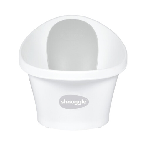 Shnuggle Shnuggle Newborn Baby Bath | Built in Support Bump and Soft 1