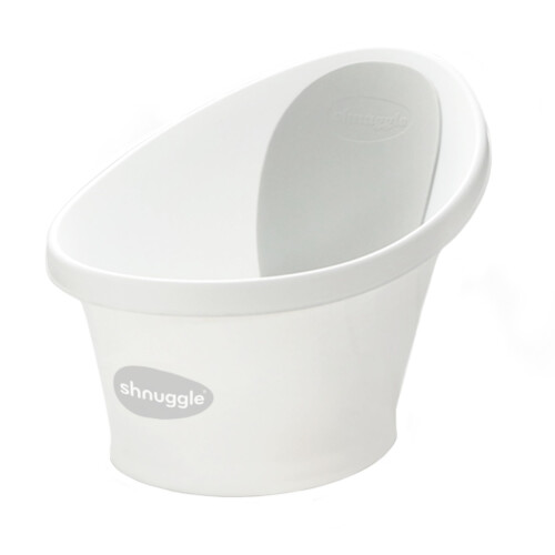 Shnuggle Shnuggle Newborn Baby Bath | Built in Support Bump and Soft