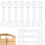 Septeamay Child Safety Cupboard Locks, 10 Pack Adjustable Cu 1