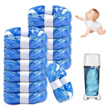 12 Pack Nappy Bin Refill, vacvad 4.5m Diaper Bin Pail Dispos