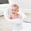 Shnuggle Shnuggle Newborn Baby Bath | Built in Support Bump and Soft 4