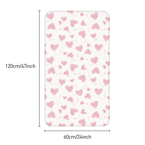 2 Pack Cot Sheets, 100% Microfiber- Breathable, 120 x 60cm C 1
