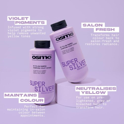 Osmo OSMO Super Silver Shampoo | Violet Pigment | No Yellow or Br 2