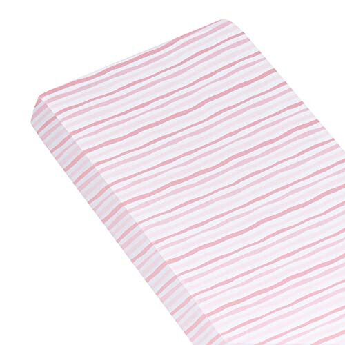 SPRINGSPIRIT Cot Sheet Fitted 60x120cm, 100% Jersey Cotton,