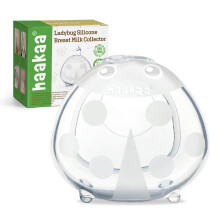 haakaa Ladybug Milk Collector Breast Shells Nursing Cup Sili