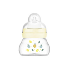 MAM Feel Good Glass Bottle | 1 Pack (1 x 90ml) | Extra Slow