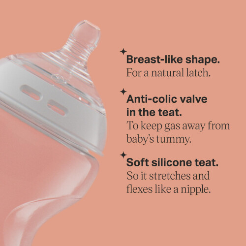 Tommee Tippee Tommee Tippee Natural Start Newborn Starter Set, 150 ml and 2