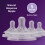 Philips AVENT Philips AVENT Natural Response Baby Bottle Nipples Flow 5, 6 2
