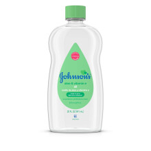 Johnson's Baby Oil With Aloe Vera & Vitamin E For Dry Skin,