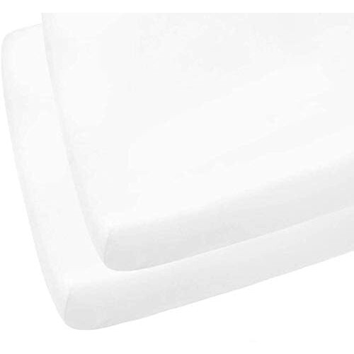 DTEX HOMES 2 x Cot Bed Sheets Super Soft Breathable Polycott 1