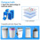 15 Pack Nappy Bin Refill, Diaper Bin Pail Disposal Bags 4.5m 4