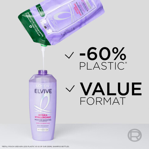 L’Oréal Paris L'Oréal Paris Elvive Hydra Hyaluronic Moisture Boosting Sham 1