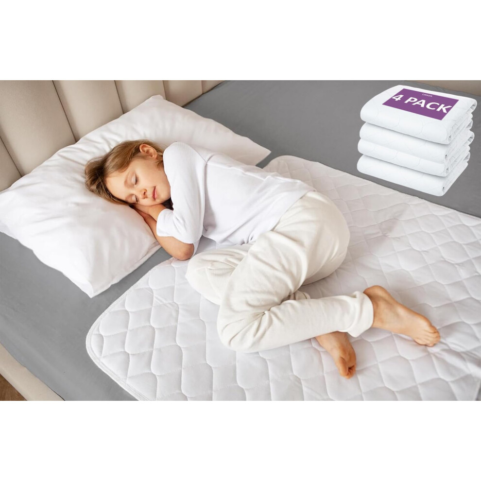 Lynmark Kids 4x Potty training Bed Pads for Waterproof Prot