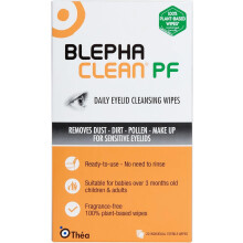 Blephaclean PF Daily Eyelid Wipes - Gentle Cleansing for the