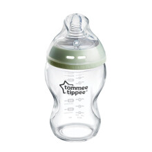 Tommee Tippee Natural Start Glass Baby Bottle for 0m+, 1x 25