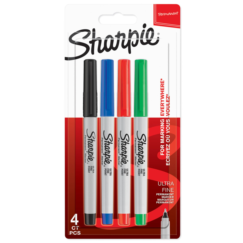 Sharpie Permanent Markers | Ultra-Fine Point | Assorted Classic