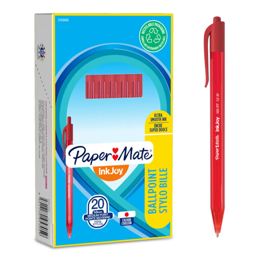 Paper Mate Paper Mate InkJoy 100RT Retractable Ballpoint Pens | Medium Point 1