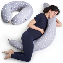 Niimo XXL Pregnancy Pillow & Nursing Pillow - 2-in-1 Design