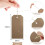 Swift Swift Strung Tags Brown Reinforced Card Clothing Parcel Label String 4