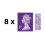 Albian 1st Class Stamps (8 Pack) - 1st Class - Barcoded Self Adhesive 4