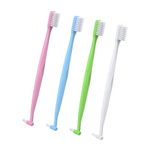 Interdental Brushes for Teeth Cleaning, Ergonomic Double-Headed Manual Brushes, Pink, Ideal for Plaque Removal and Oral Hygiene