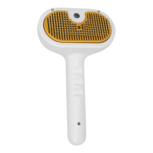 Cat Steam Brush for Grooming, Portable Shedding Tool for Long and Short Haired Cats, 7.87x4.53x3.15 Inches, Travel Friendly