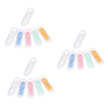 Contact Lens Container Set - 18 Hard Lens Cases with Lens Suction Rod and Remover Tool, Plastic Lens Storage Solution