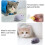 Mouse with Remote Control for Interactive Play, Electric Plush Toy Mouse for Cheese, Soft Material, Fun for Kids 4