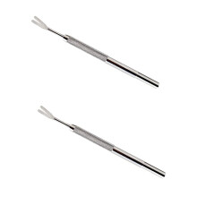 Tick Remover for Pets 2-Pack, Silver Tick Removal Tools for Dogs and Cats, Durable Pet Accessories