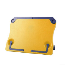 Folding Leaf and Cookbook Stand, Lightweight Yellow ABS Material, Durable Kitchen Accessory for Recipes and Cookbooks