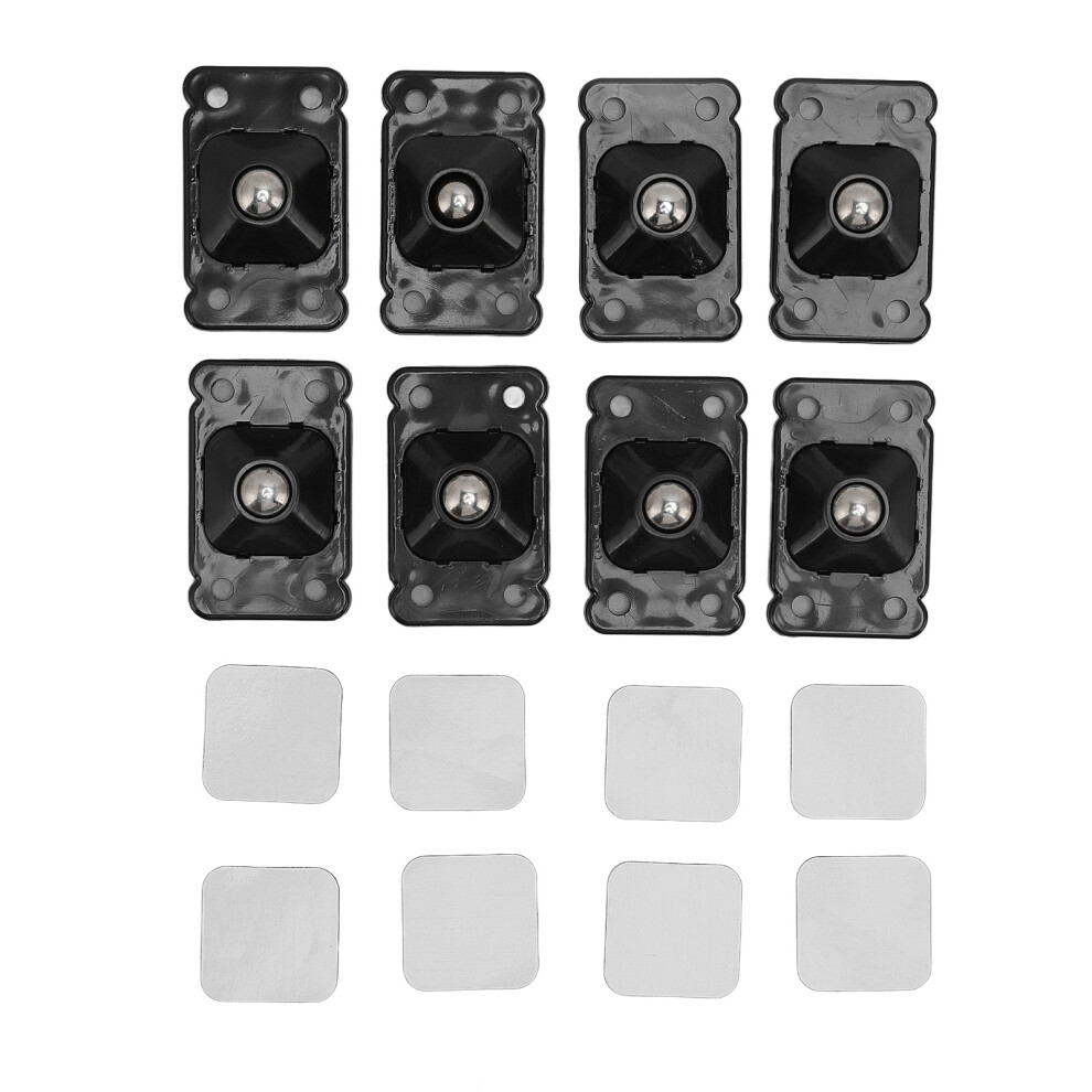 Mini Caster Wheels Adhesive 360 Degree Rotation 8130196552204