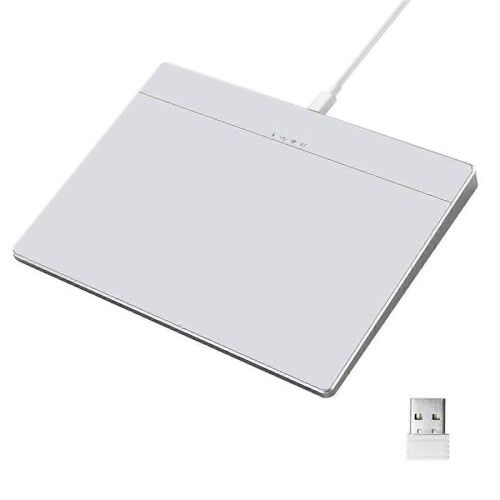 USB Touchpad Mouse Multi-Gesture Wireless Touchpad Type-C Rechargeable Wired Precision Trackpad for 1